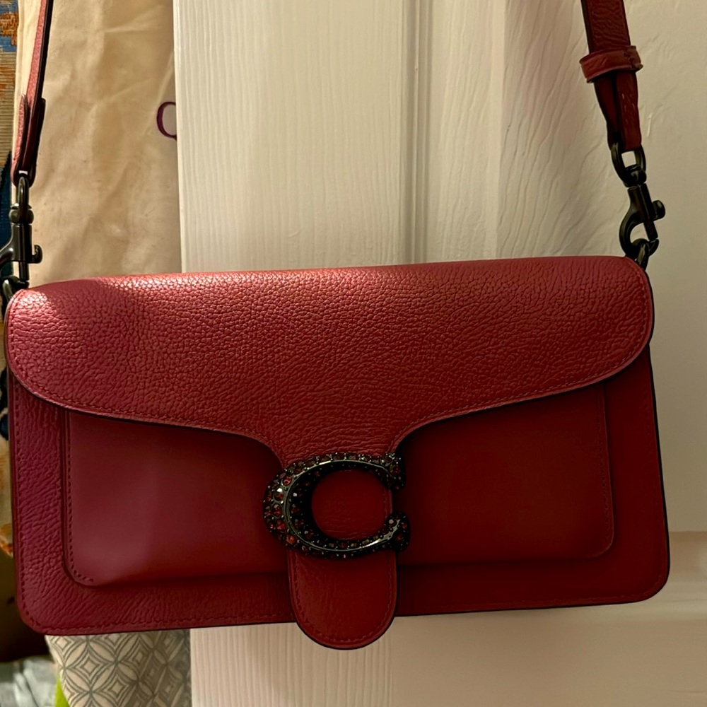Coach Tabby Deep Red